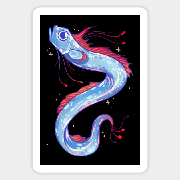 Sea Creature - Oarfish Magnet by Claire Lin